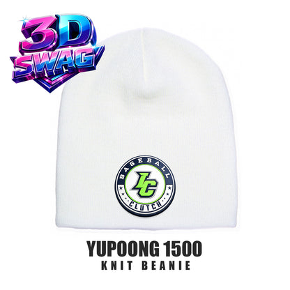 Indy Clutch Baseball  - Yupoong 1500 Adult Knit Beanie