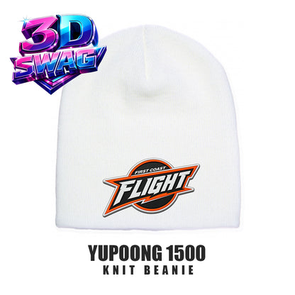 FCF Flight Baseball - Yupoong 1500 Adult Knit Beanie