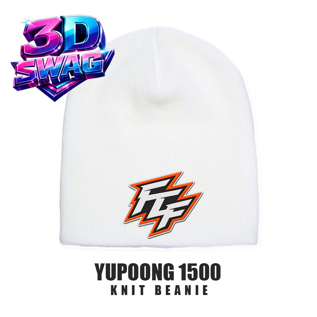 FCF Flight Baseball - Yupoong 1500 Adult Knit Beanie