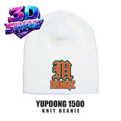 Miami Metro Dawgz - Yupoong 1500 Adult Knit Beanie