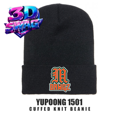 Miami Metro Dawgz - Yupoong 1501 Cuffed Knit Beanie