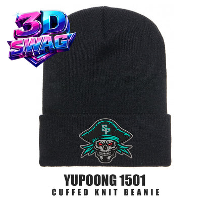 South Florida Pirates - Yupoong 1501 Cuffed Knit Beanie
