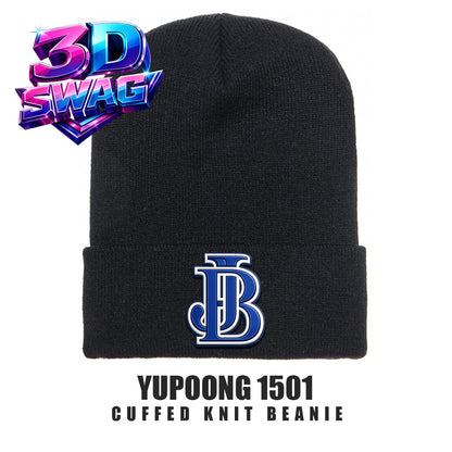 Jax Beach Baseball - Yupoong 1501 Cuffed Knit Beanie