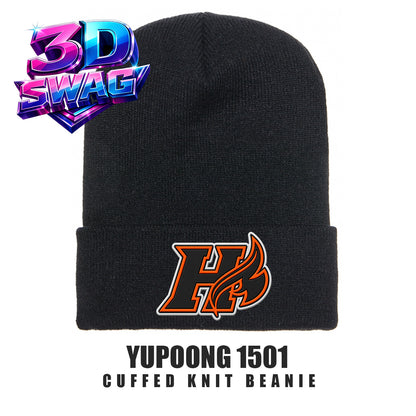 Harrisburg Heat Softball - Yupoong 1501 Cuffed Knit Beanie