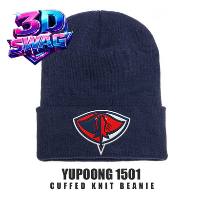 Pasco Stingers Baseball - Yupoong 1501 Cuffed Knit Beanie