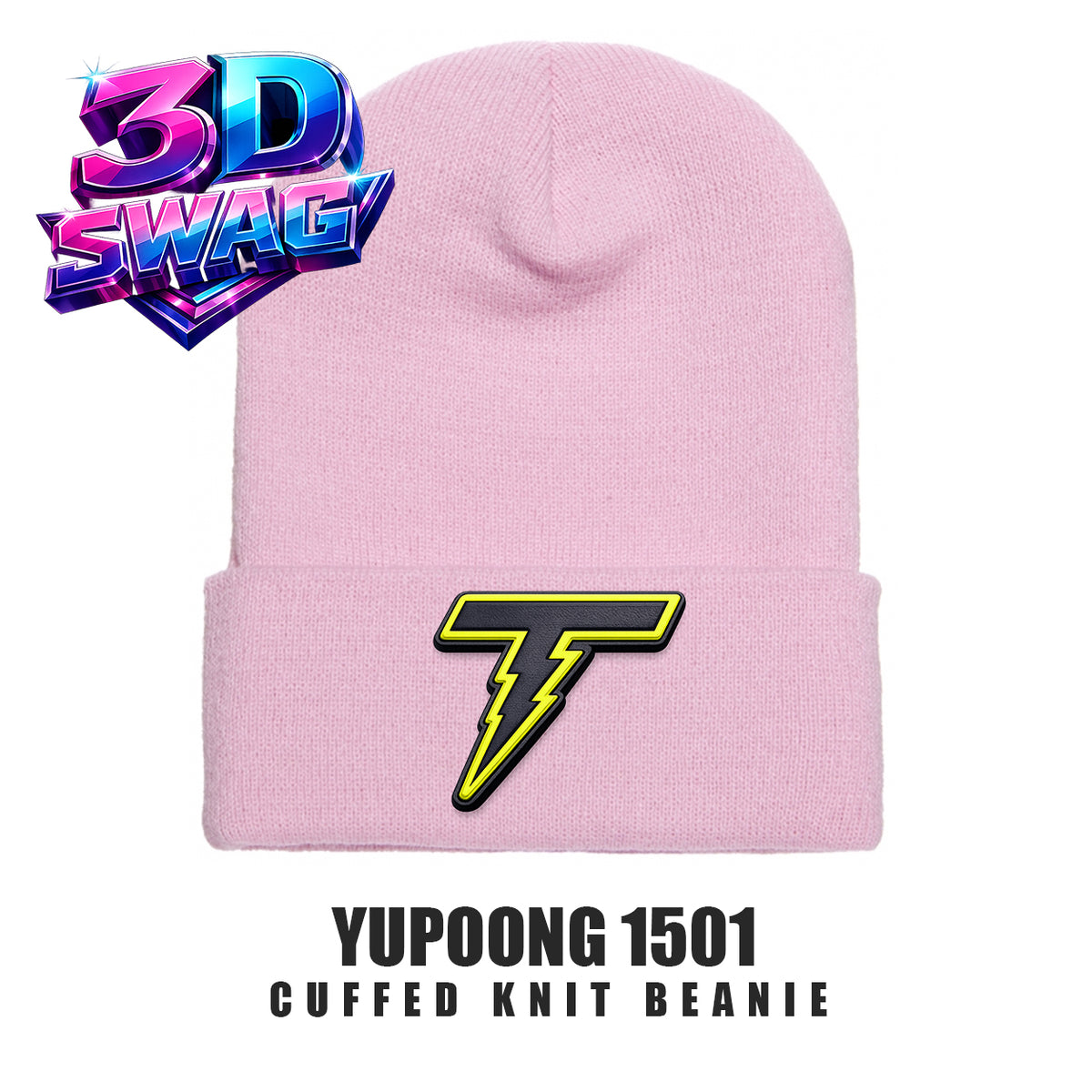THUNDER - Yupoong 1501 Cuffed Knit Beanie