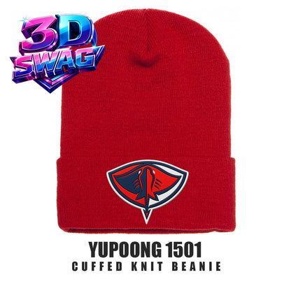 Pasco Stingers Baseball - Yupoong 1501 Cuffed Knit Beanie