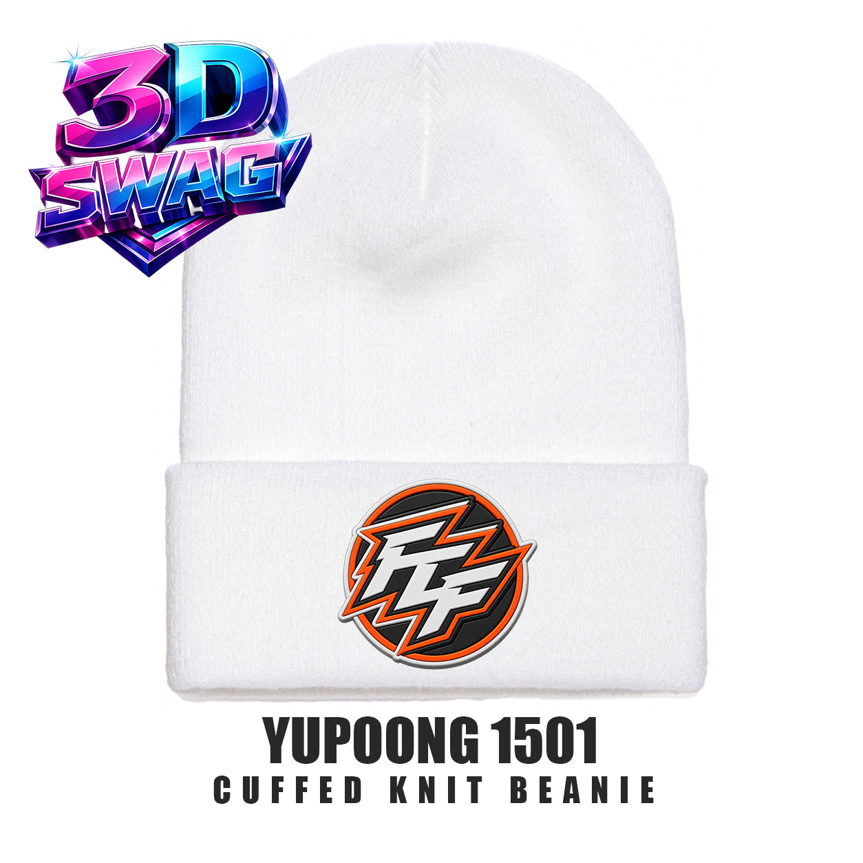 FCF Flight Baseball - Yupoong 1501 Cuffed Knit Beanie