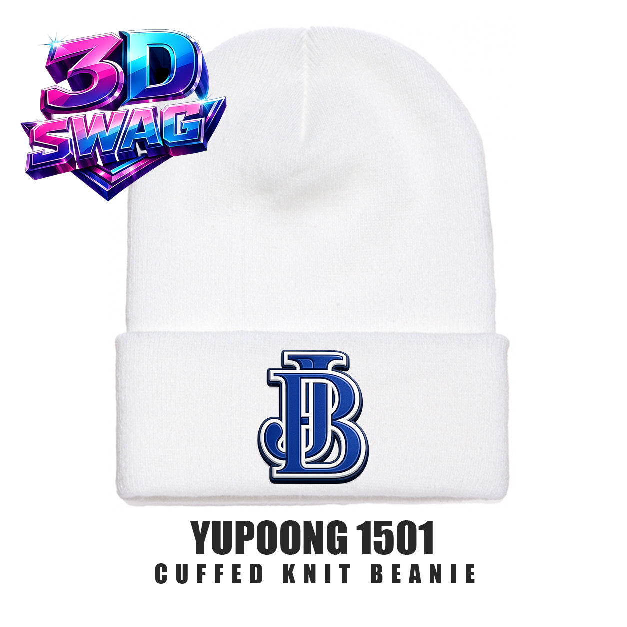 Jax Beach Baseball - Yupoong 1501 Cuffed Knit Beanie