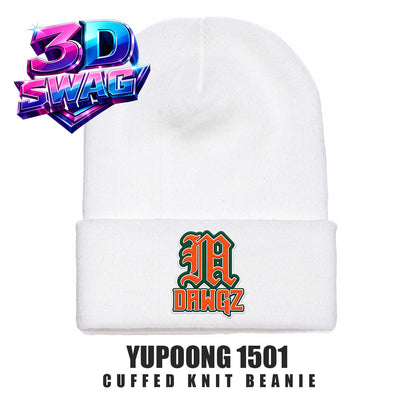Miami Metro Dawgz - Yupoong 1501 Cuffed Knit Beanie