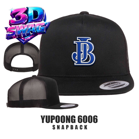 Jax Beach Baseball - Yupoong 6006 Adult 5-Panel Classic Trucker Cap