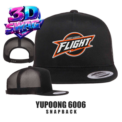 FCF Flight Baseball - Yupoong 6006 Adult 5-Panel Classic Trucker Cap
