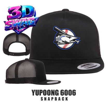 Jax Beach Baseball - Yupoong 6006 Adult 5-Panel Classic Trucker Cap