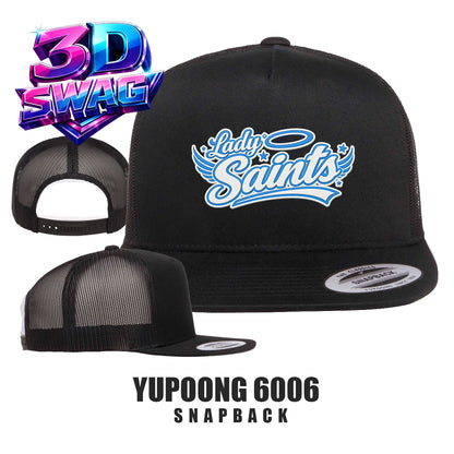 Lady Saints Softball - Yupoong 6006 Adult 5-Panel Classic Trucker Cap
