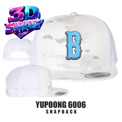 BLUECLAWS - Yupoong 6006 Adult 5-Panel Classic Trucker Cap