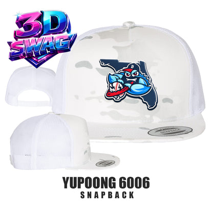 BLUECLAWS - Yupoong 6006 Adult 5-Panel Classic Trucker Cap