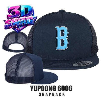 BLUECLAWS - Yupoong 6006 Adult 5-Panel Classic Trucker Cap