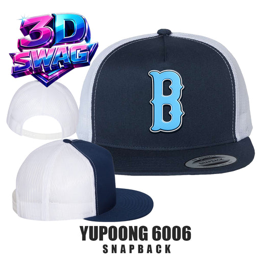 BLUECLAWS - Yupoong 6006 Adult 5-Panel Classic Trucker Cap