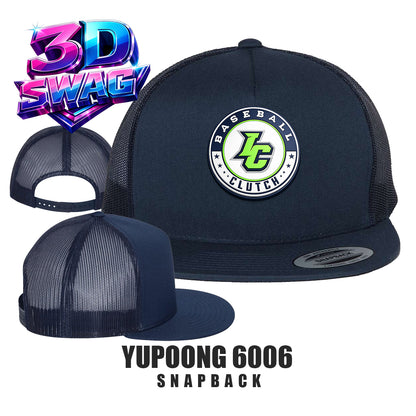 Indy Clutch Baseball - Yupoong 6006 Adult 5-Panel Classic Trucker Cap