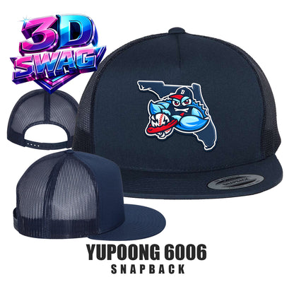 BLUECLAWS - Yupoong 6006 Adult 5-Panel Classic Trucker Cap