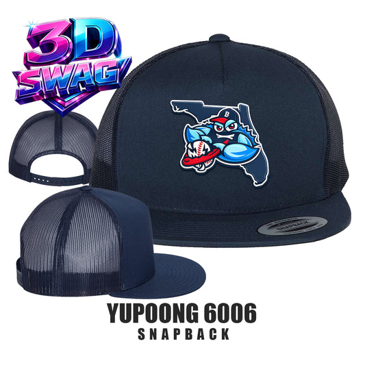 BLUECLAWS - Yupoong 6006 Adult 5-Panel Classic Trucker Cap