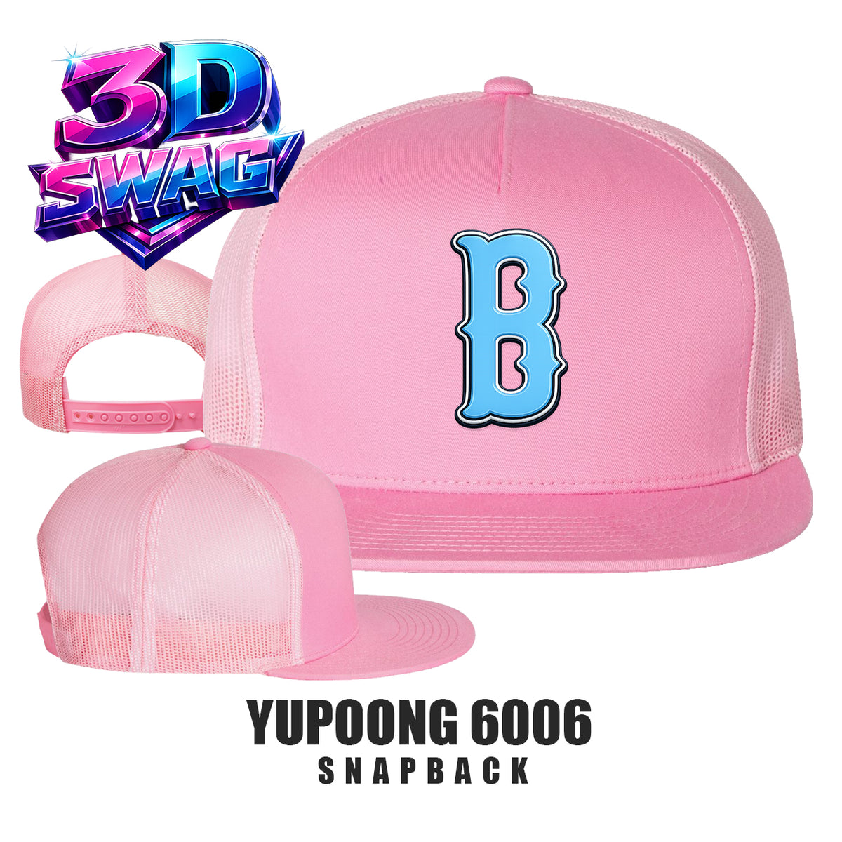 BLUECLAWS - Yupoong 6006 Adult 5-Panel Classic Trucker Cap