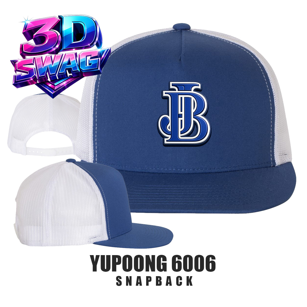 Jax Beach Baseball - Yupoong 6006 Adult 5-Panel Classic Trucker Cap