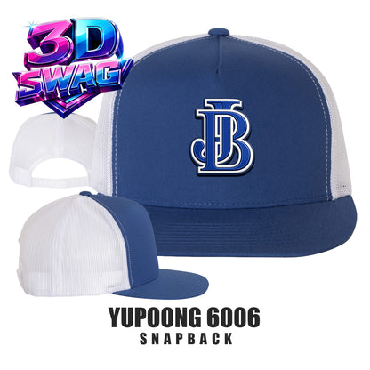 Jax Beach Baseball - Yupoong 6006 Adult 5-Panel Classic Trucker Cap