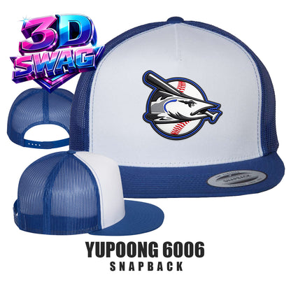 Jax Beach Baseball - Yupoong 6006 Adult 5-Panel Classic Trucker Cap