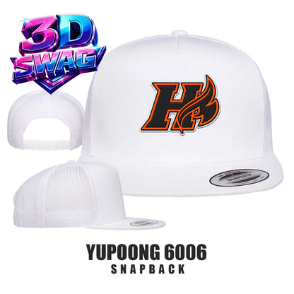 Harrisburg Heat Softball - Yupoong 6006 Adult 5-Panel Classic Trucker Cap