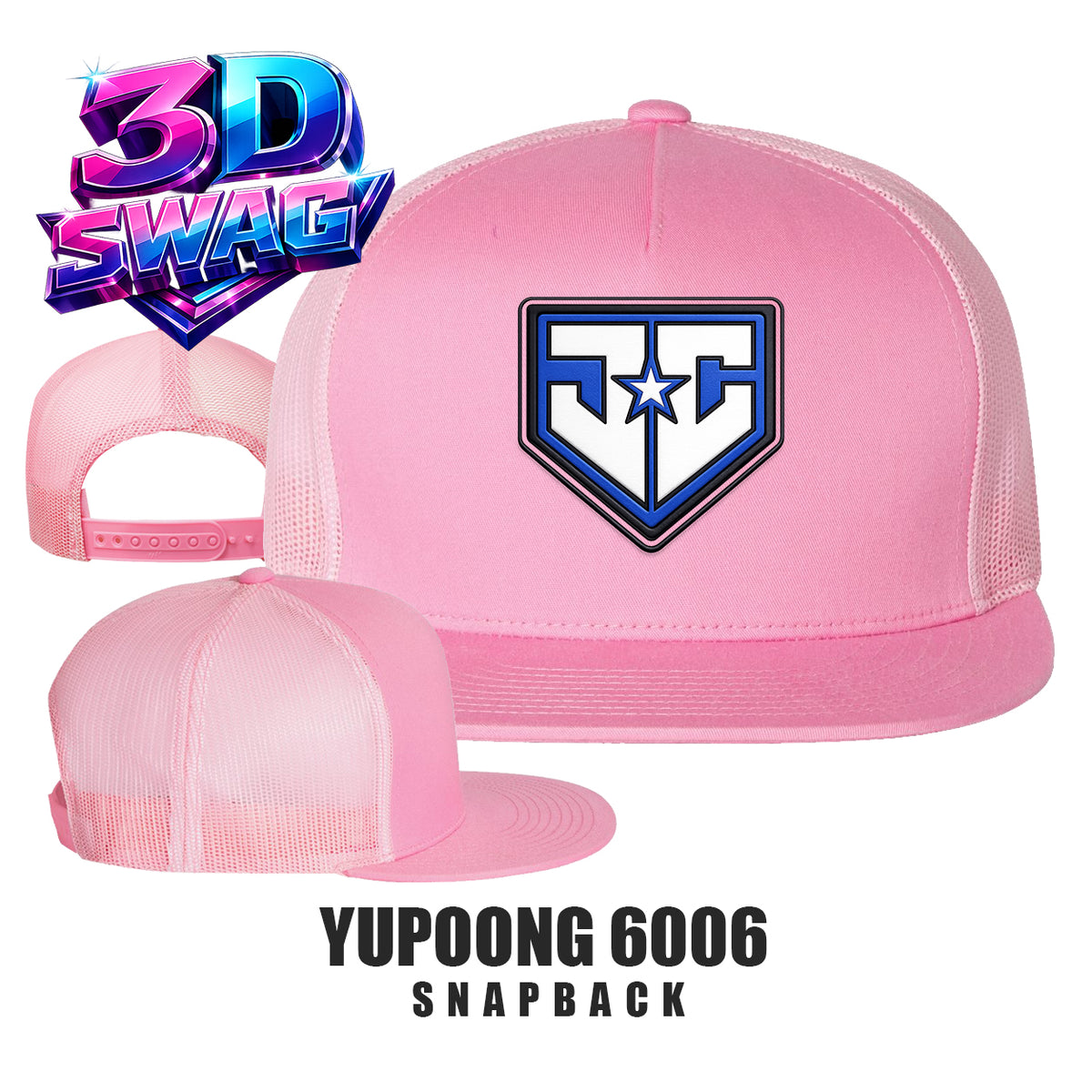 JCB - Yupoong 6006 Adult 5-Panel Classic Trucker Cap