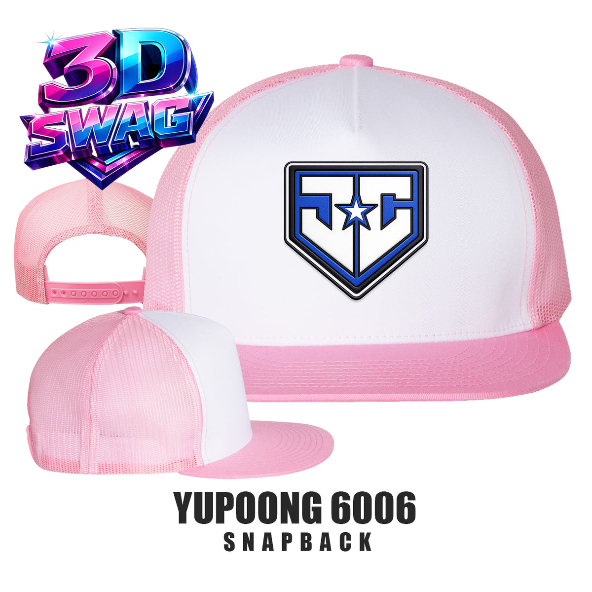 JCB - Yupoong 6006 Adult 5-Panel Classic Trucker Cap