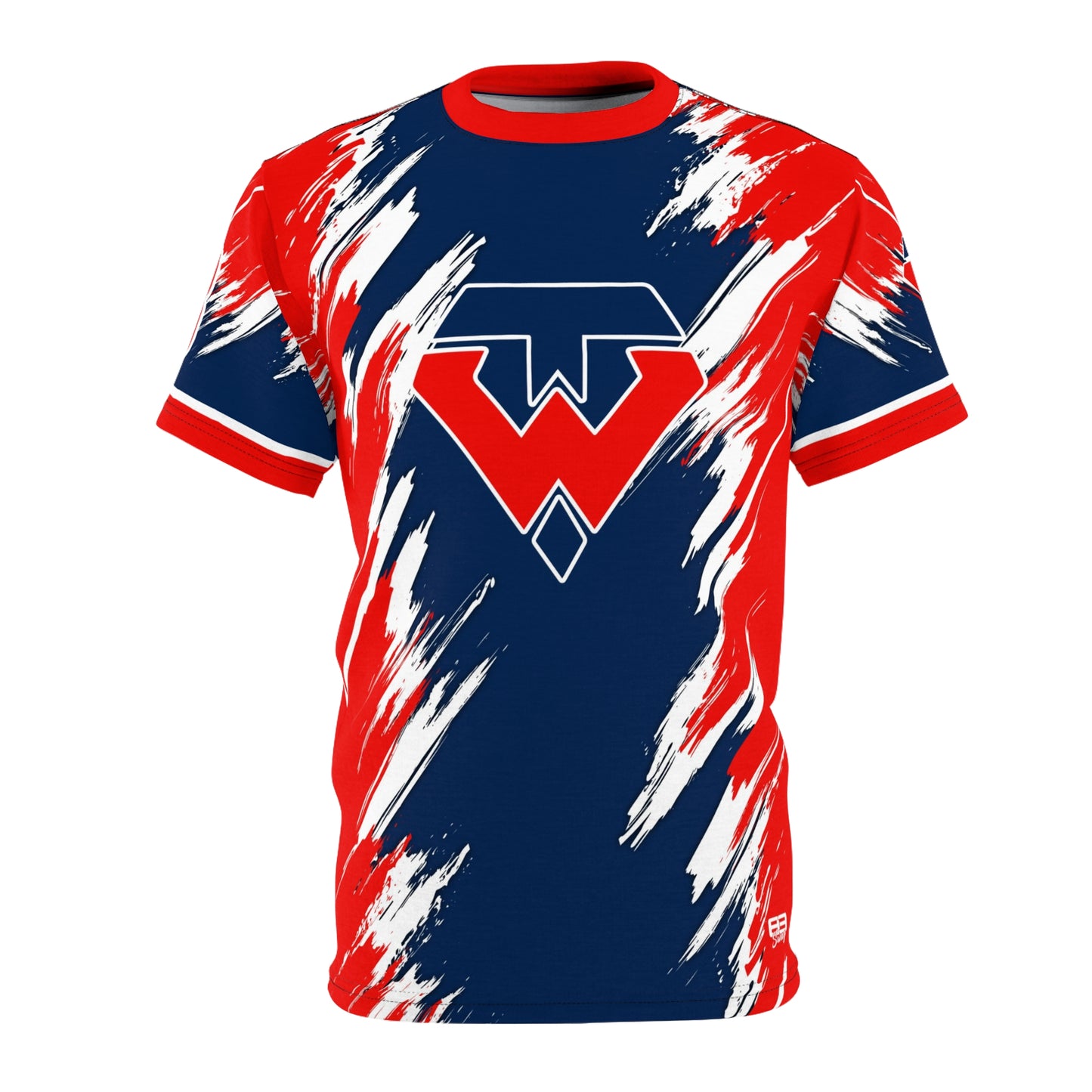 AOP - Men's Full Sublimation Cut & Sew Tee - Tampa Warriors Baseball