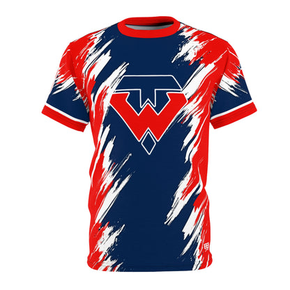 AOP - Men's Full Sublimation Cut & Sew Tee - Tampa Warriors Baseball