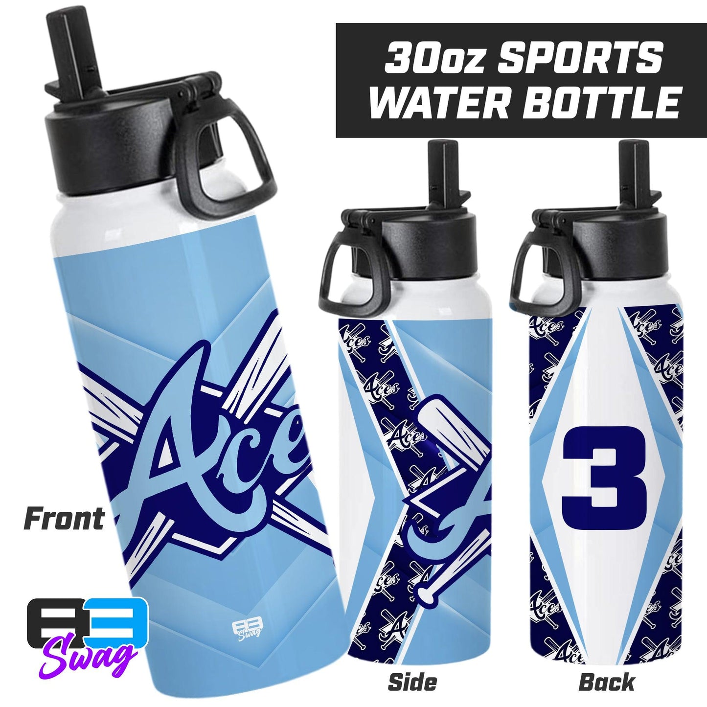 Aces Baseball - 30oz Sports Tumbler - 83Swag