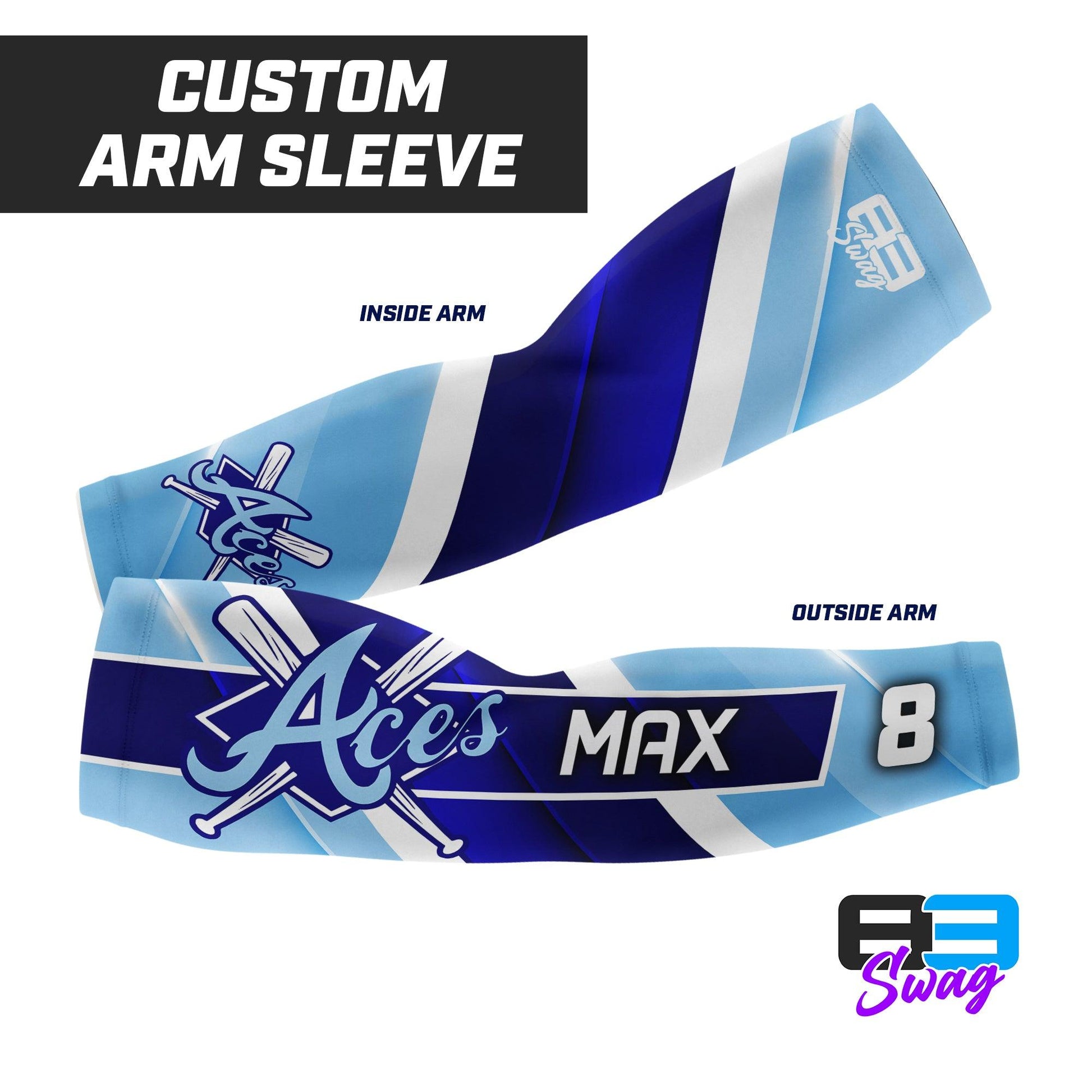 Aces Baseball - Arm Sleeve - 83Swag