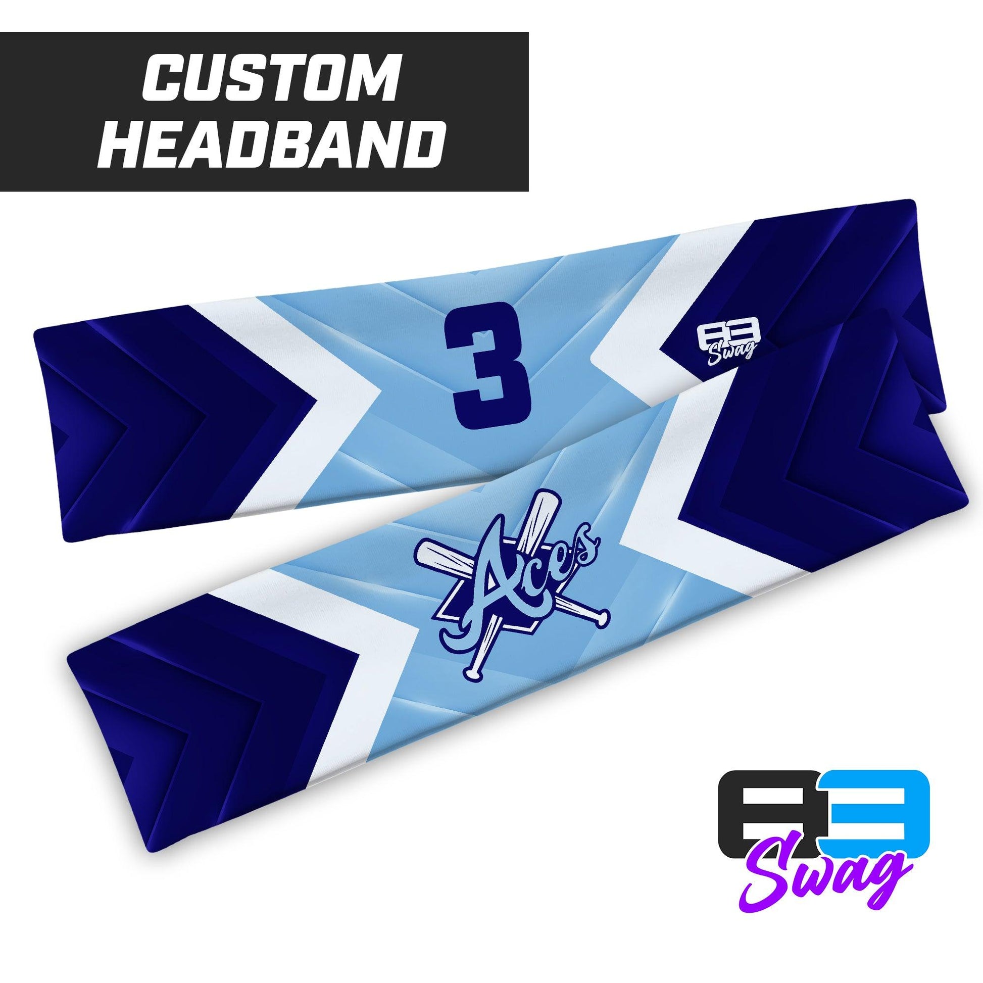 Aces Baseball - Headband - 83Swag