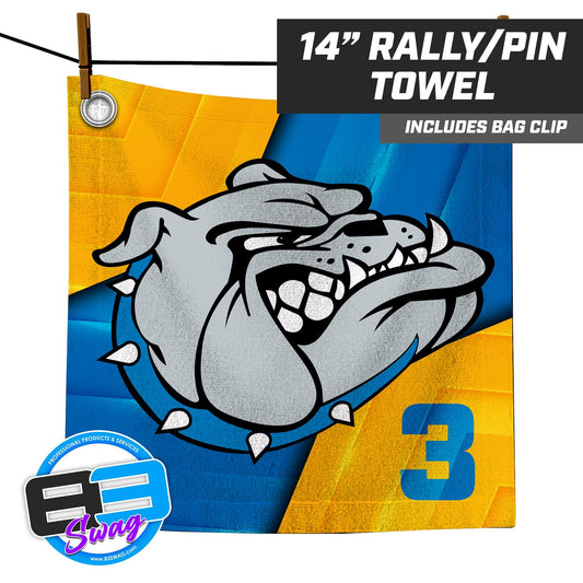 Alden Bulldogs Football - 14"x14" Rally Towel - 83Swag