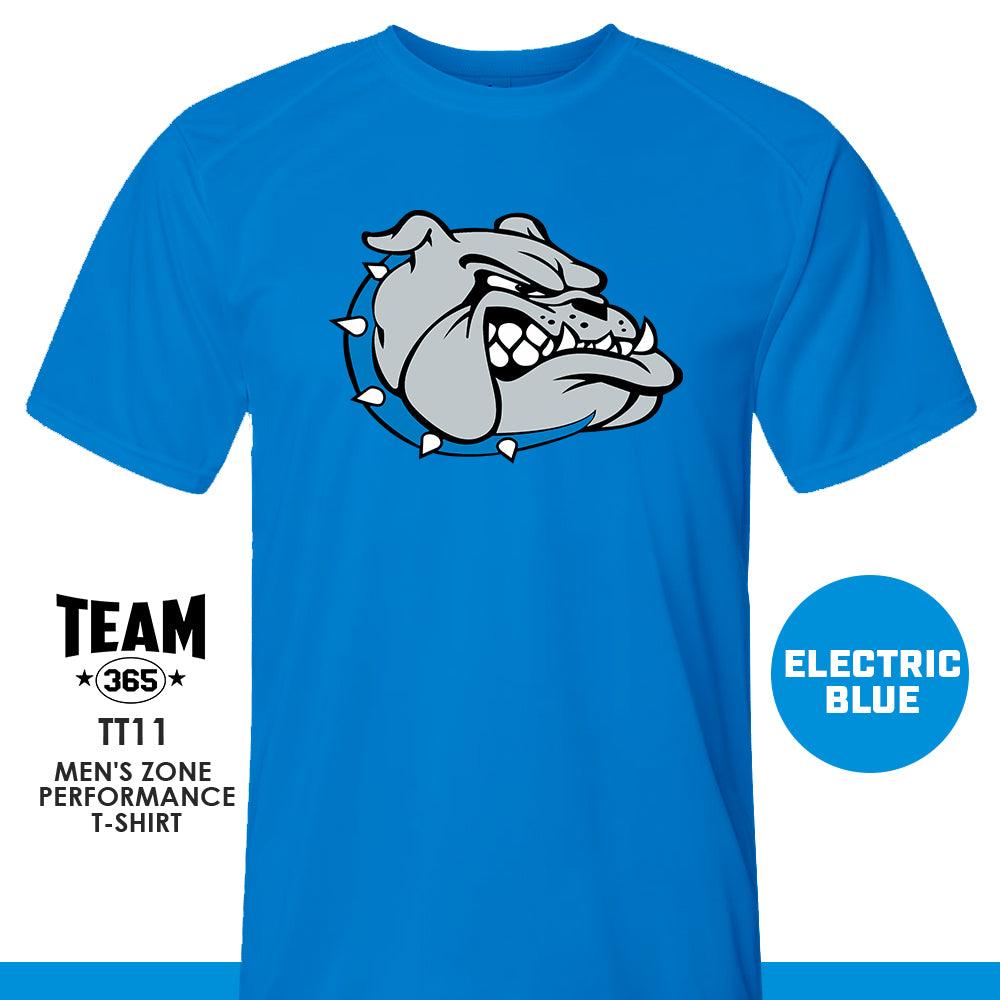 Alden Bulldogs Football - Crew - Performance T-Shirt - 83Swag