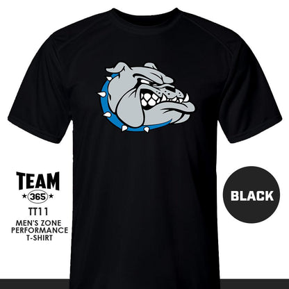 Alden Bulldogs Football - Crew - Performance T-Shirt - 83Swag