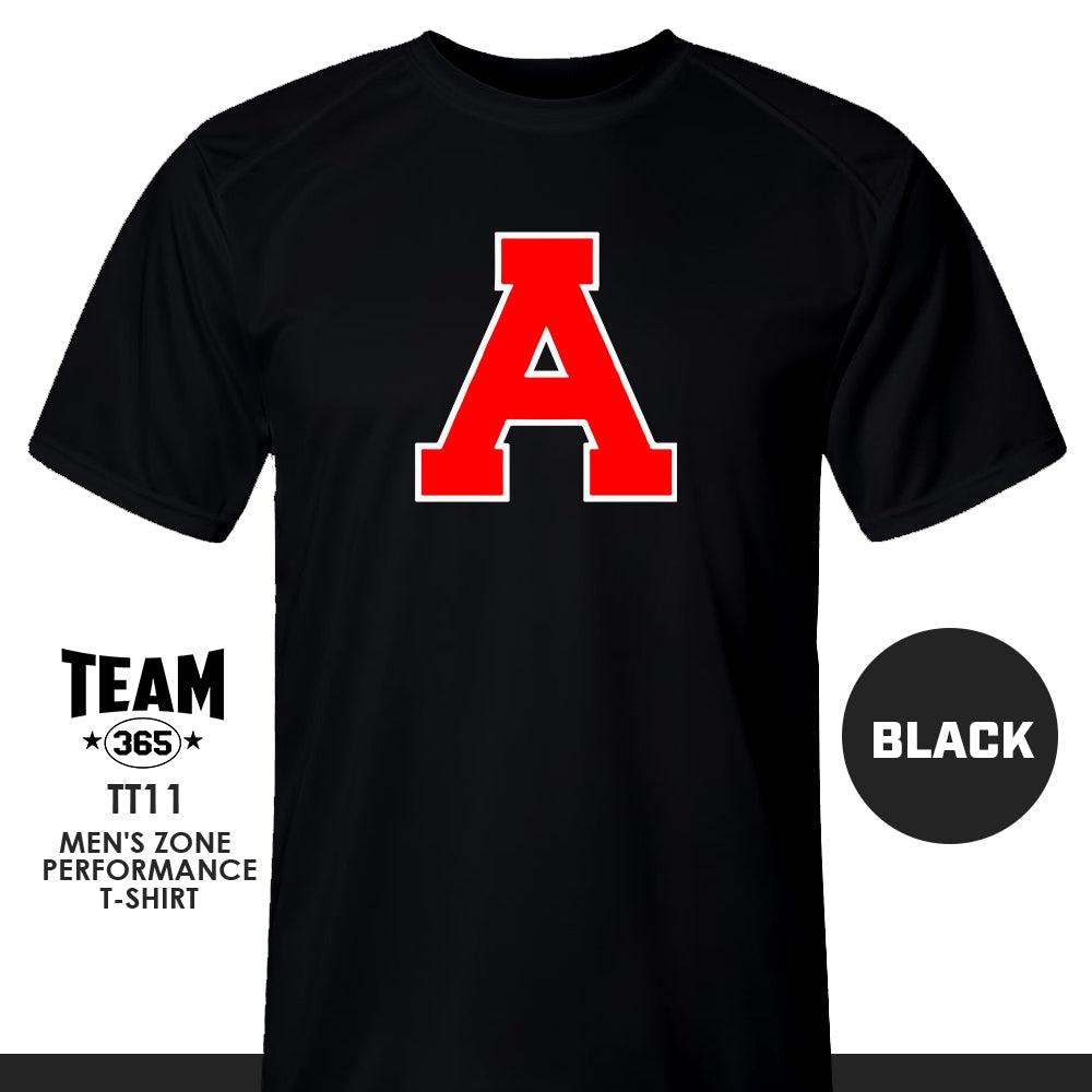 Allendale Falcons - LOGO 2 - Crew - Performance T-Shirt - 83Swag