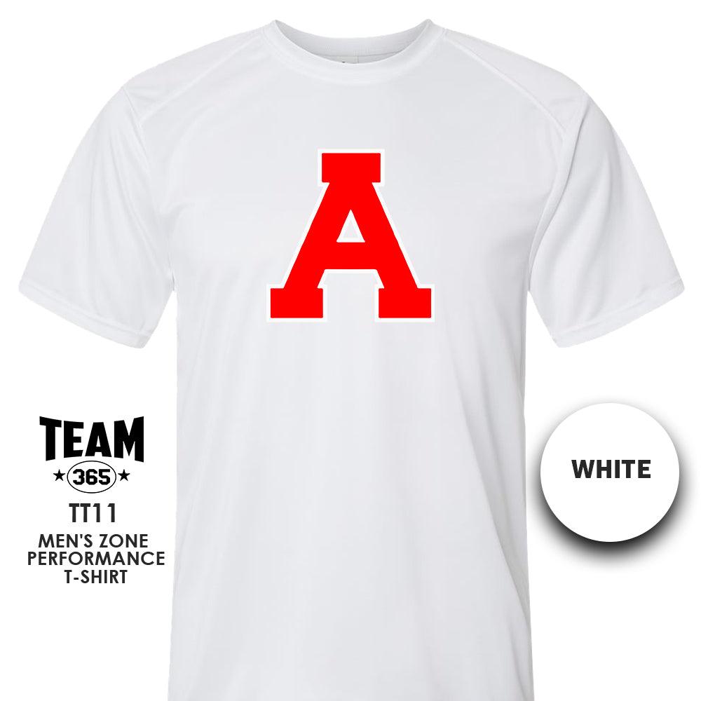 Allendale Falcons - LOGO 2 - Crew - Performance T-Shirt - 83Swag