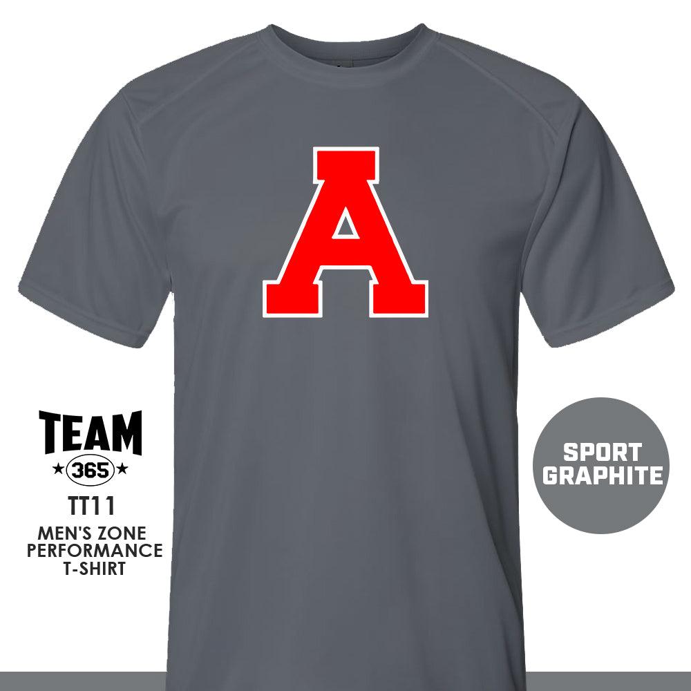 Allendale Falcons - LOGO 2 - Crew - Performance T-Shirt - 83Swag