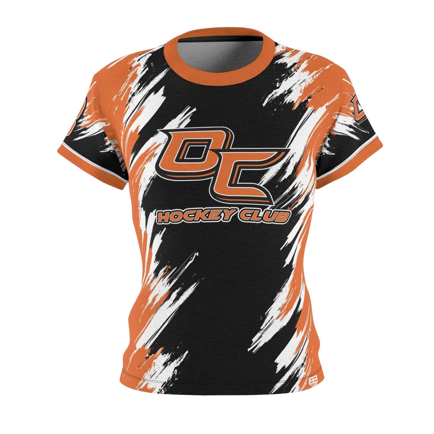 AOP - Women's Full Sublimation Cut & Sew Tee - Orange County Hockey Club - 83Swag