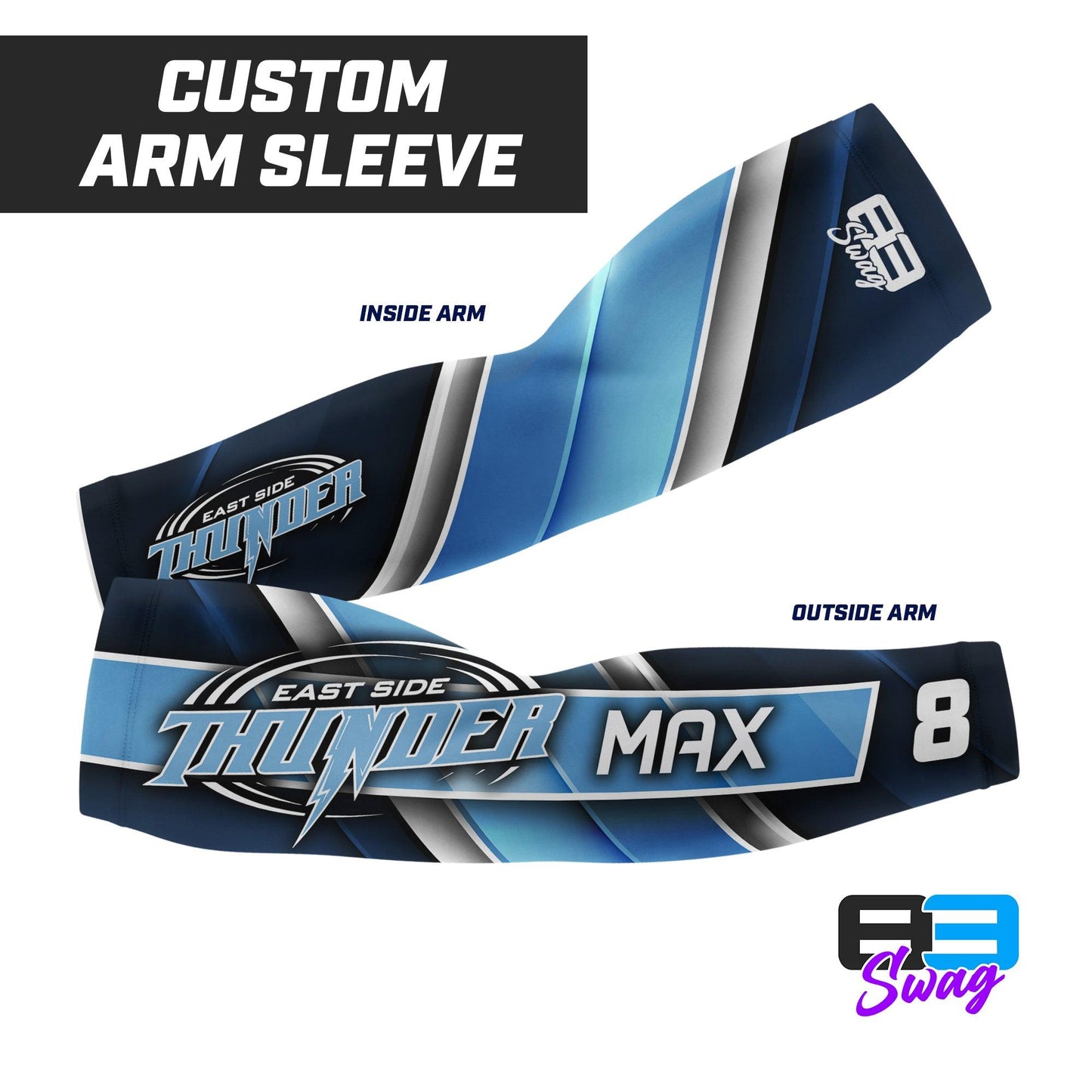 Arm Sleeve - East Side Thunder - 83Swag