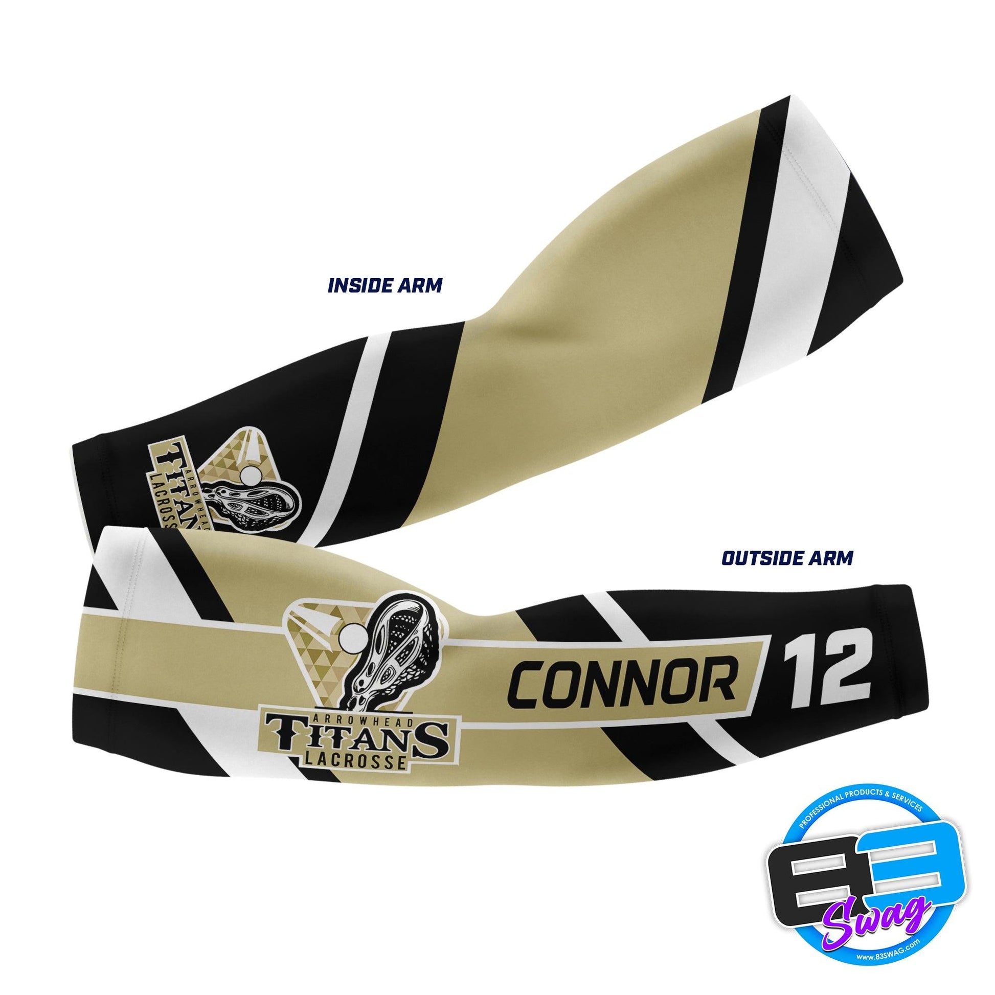 Arm Sleeve - Titans Lacrosse - 83Swag