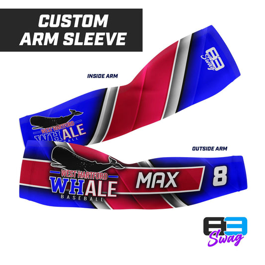 Arm Sleeve - West Hartford Whale Baseball - 83Swag