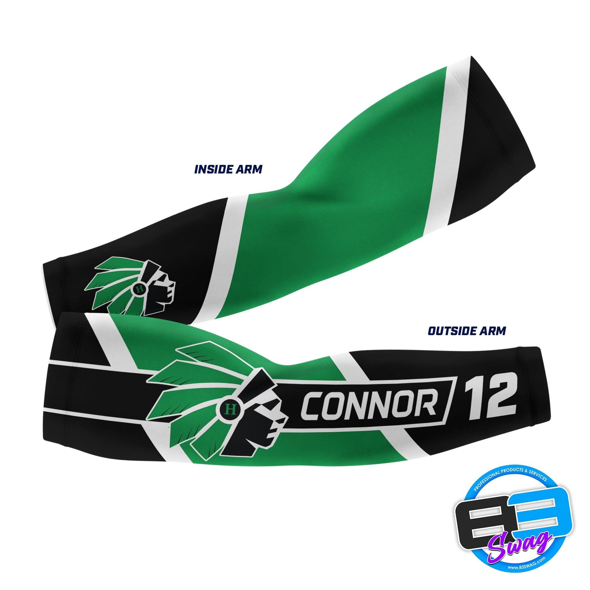 Arm Sleeves - Hopatcong Warriors - 83Swag