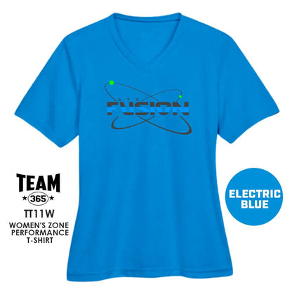 ATX Fusion Slow Pitch Softball - Cool & Dry Performance Women's Shirt - MULTIPLE COLORS AVAILABLE - 83Swag