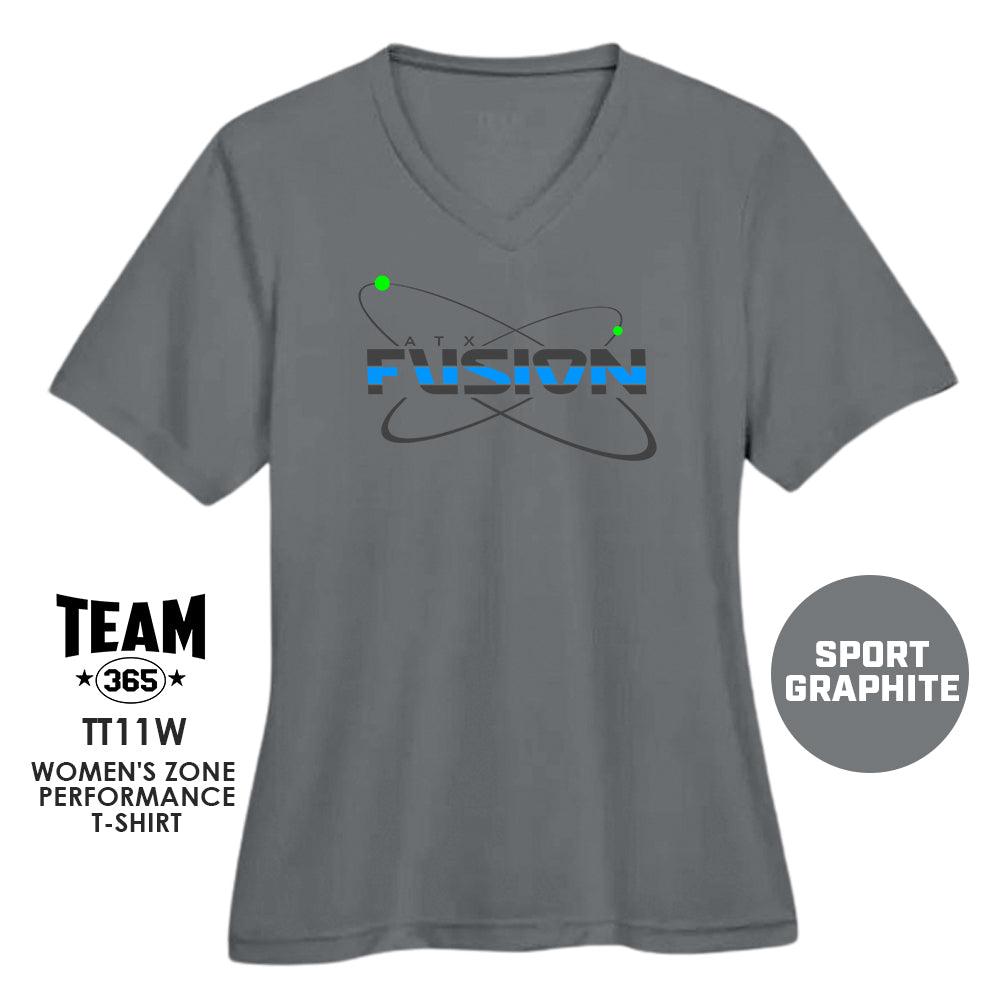 ATX Fusion Slow Pitch Softball - Cool & Dry Performance Women's Shirt - MULTIPLE COLORS AVAILABLE - 83Swag